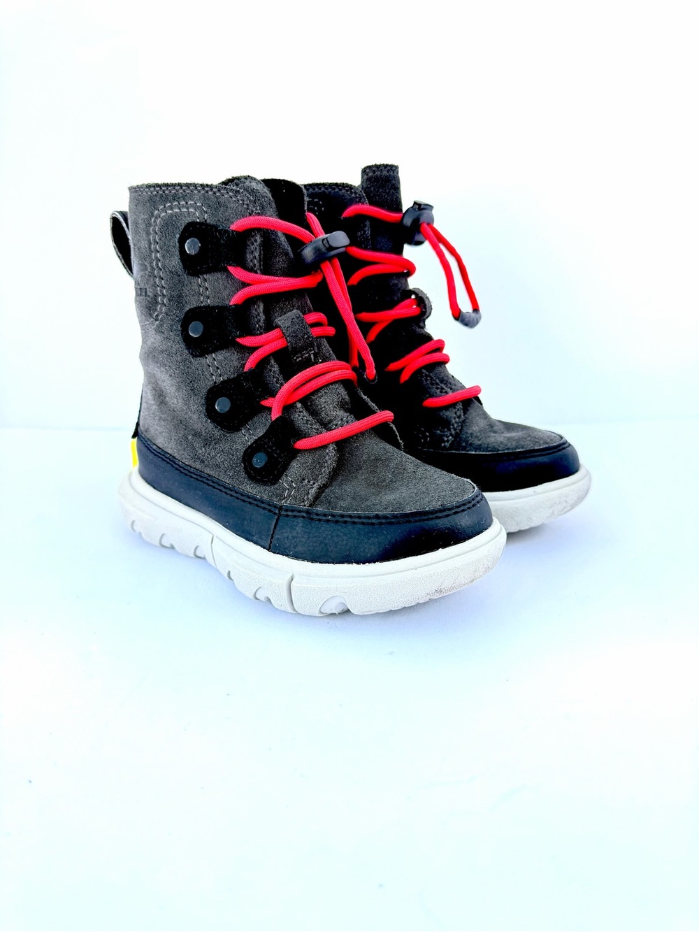 SOREL Kids Explorer Lace Waterproof Winter Snow Boots